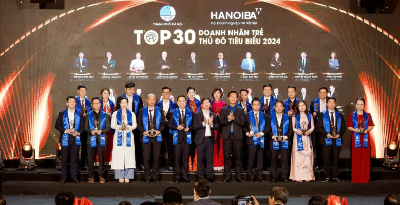 20 doanh nghiệp trẻ Thủ Đô tiêu biểu 2024 được tuyên dương lần này