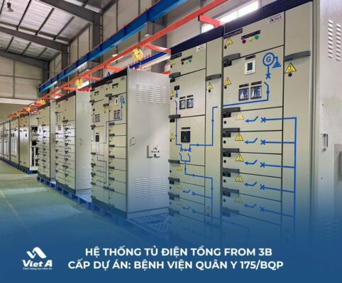 HỆ THỐNG TỦ MSB TẠI NHÀ MÁY VIỆT Á